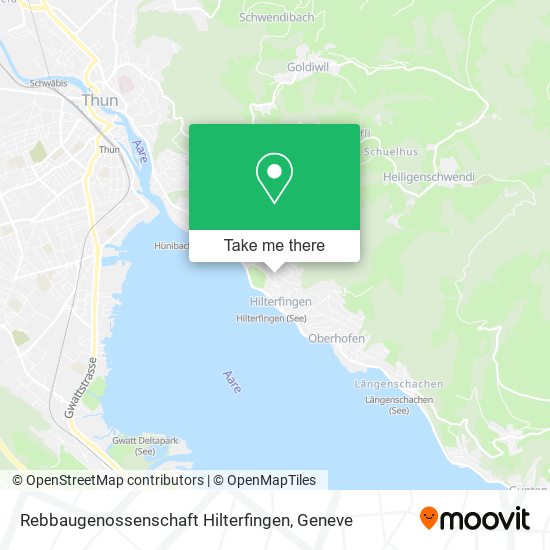 Rebbaugenossenschaft Hilterfingen map