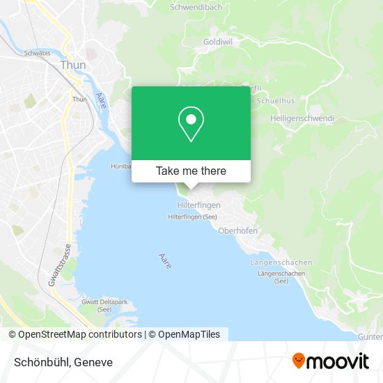 Schönbühl map