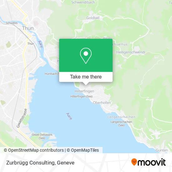 Zurbrügg Consulting map