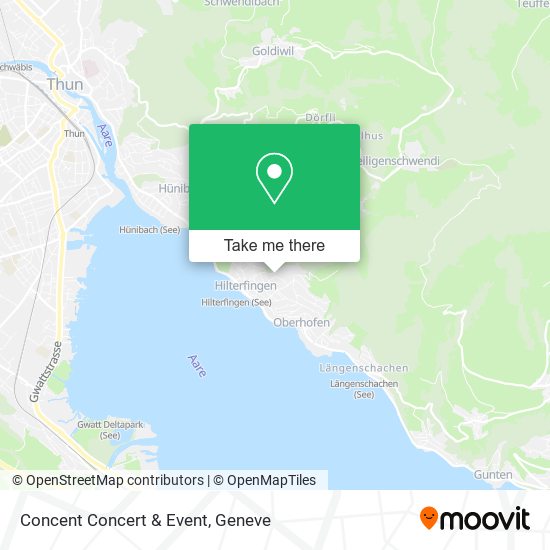 Concent Concert & Event map