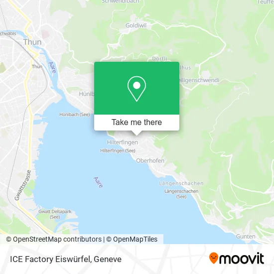 ICE Factory Eiswürfel map