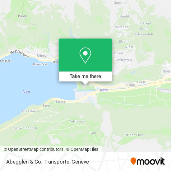 Abegglen & Co. Transporte map