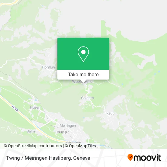 Twing / Meiringen-Hasliberg plan