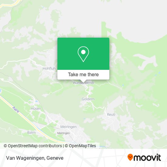 Van Wageningen map