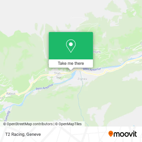 T2 Racing map