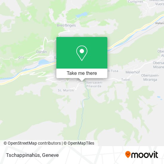 Tschappinahüs map
