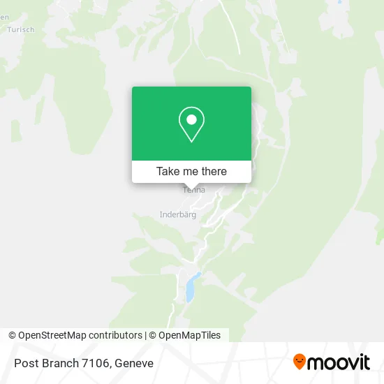 Post Branch 7106 map