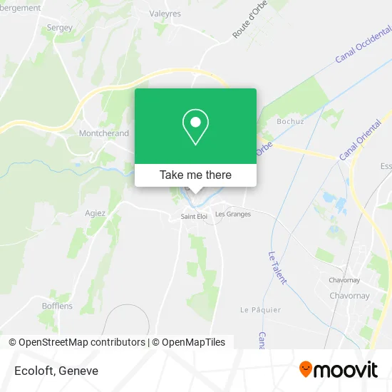 Ecoloft map