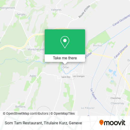 Som Tam Restaurant, Titulaire Kurz map