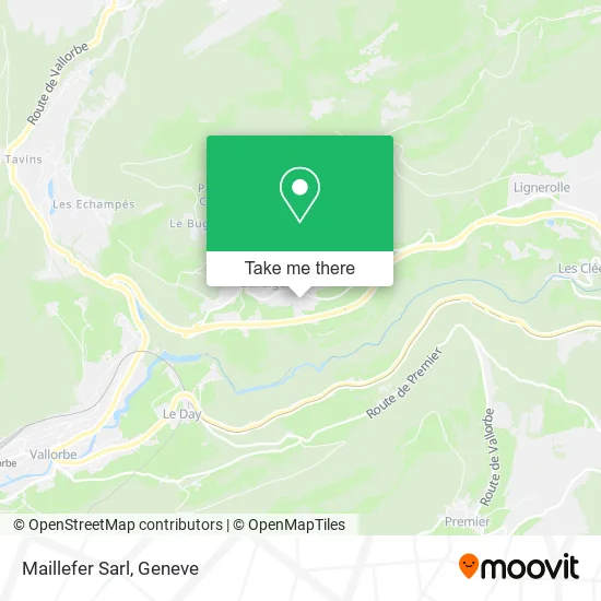 Maillefer Sarl map
