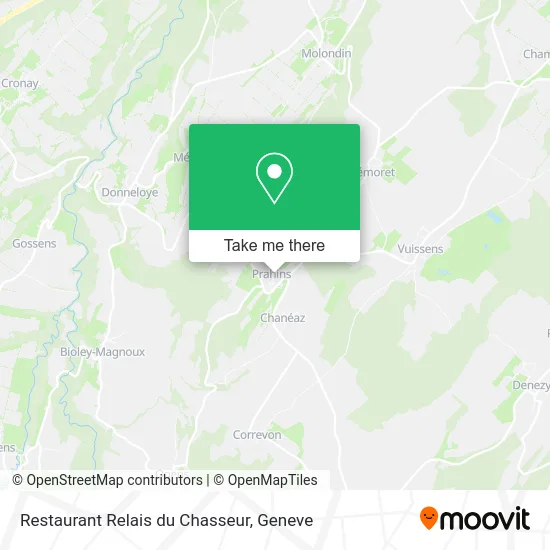Restaurant Relais du Chasseur map