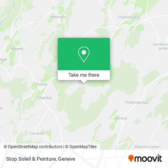 Stop Soleil & Peinture map