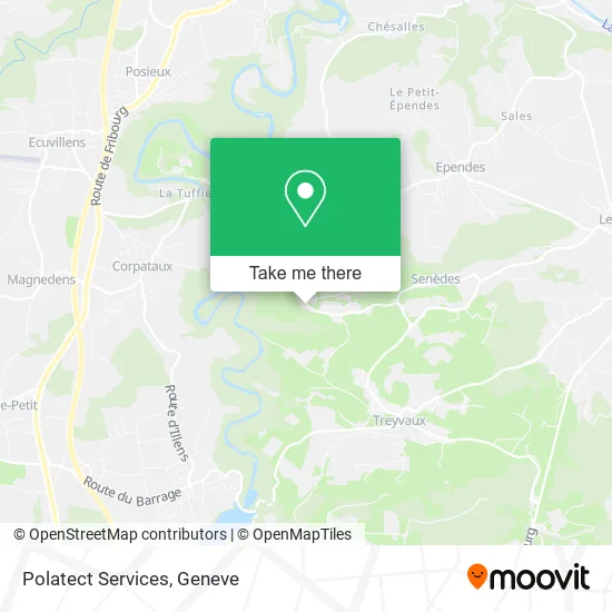 Polatect Services map