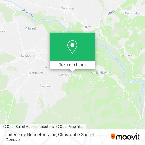 Laiterie de Bonnefontaine, Christophe Suchet map