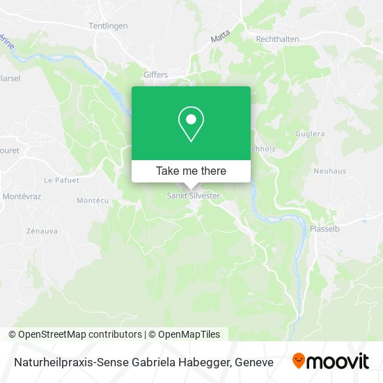 Naturheilpraxis-Sense Gabriela Habegger map