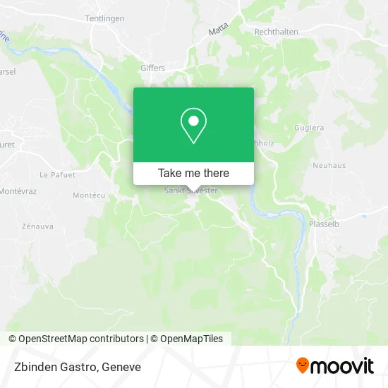 Zbinden Gastro map