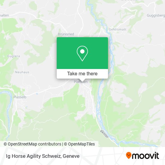 Ig Horse Agility Schweiz map