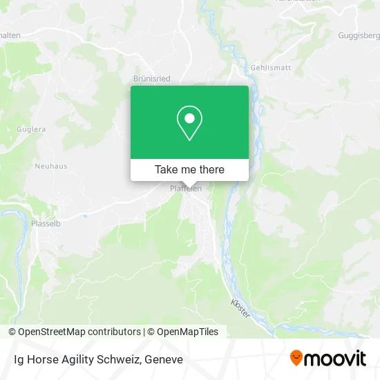 Ig Horse Agility Schweiz map