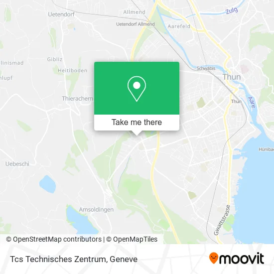 Tcs Technisches Zentrum map