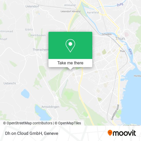 Dh on Cloud GmbH map