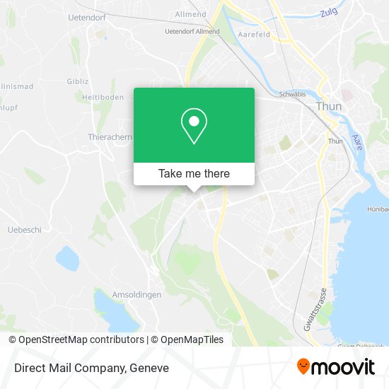 Direct Mail Company map