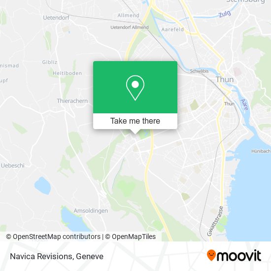 Navica Revisions map
