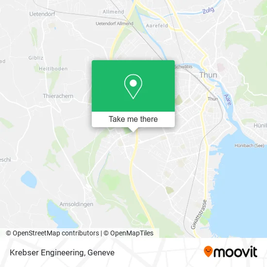 Krebser Engineering map