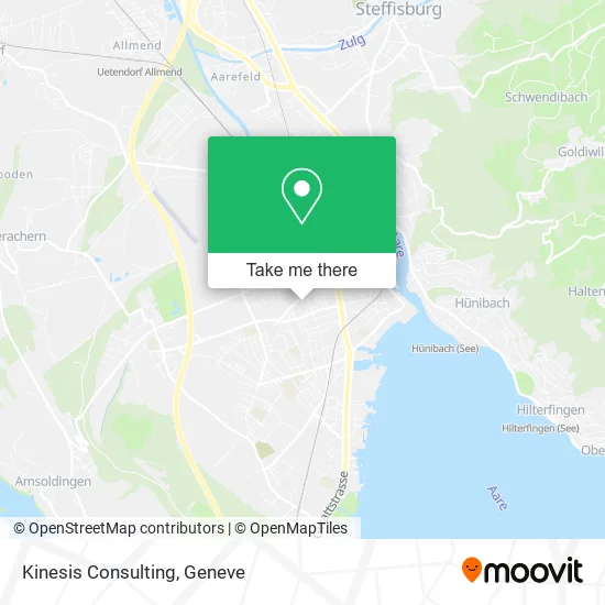 Kinesis Consulting map