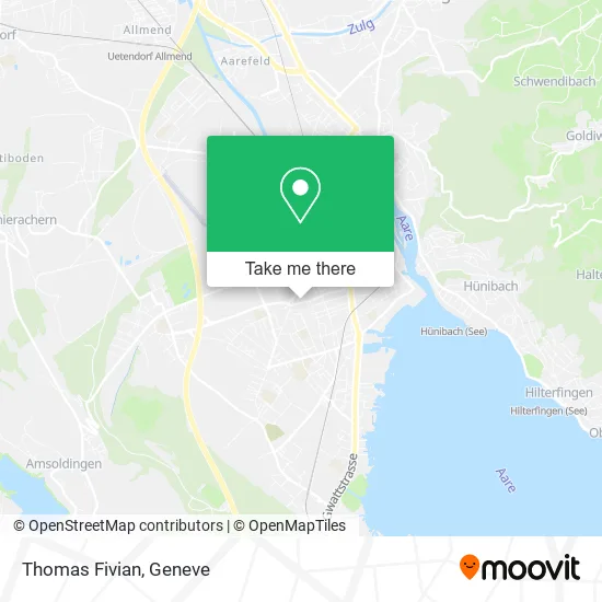 Thomas Fivian map