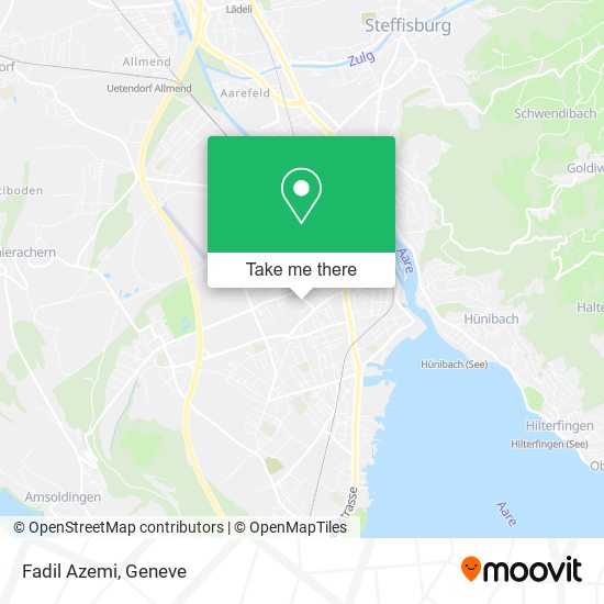 Fadil Azemi map