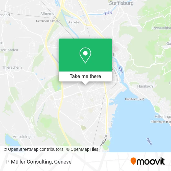 P Müller Consulting map