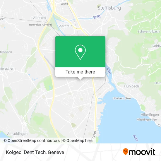 Kolgeci Dent Tech map