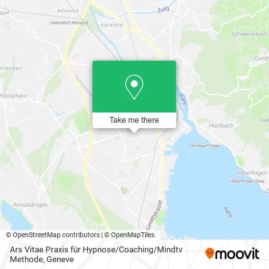Ars Vitae Praxis für Hypnose / Coaching / Mindtv Methode map