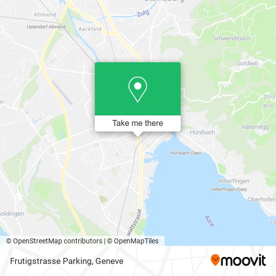 Frutigstrasse Parking map