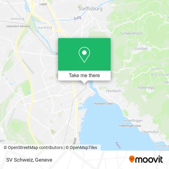 SV Schweiz map