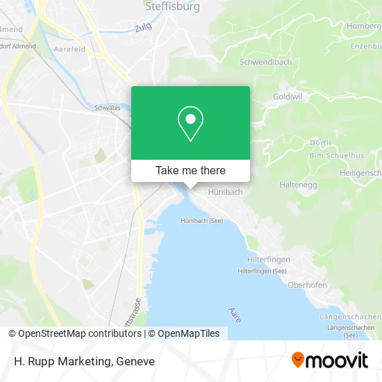 H. Rupp Marketing map