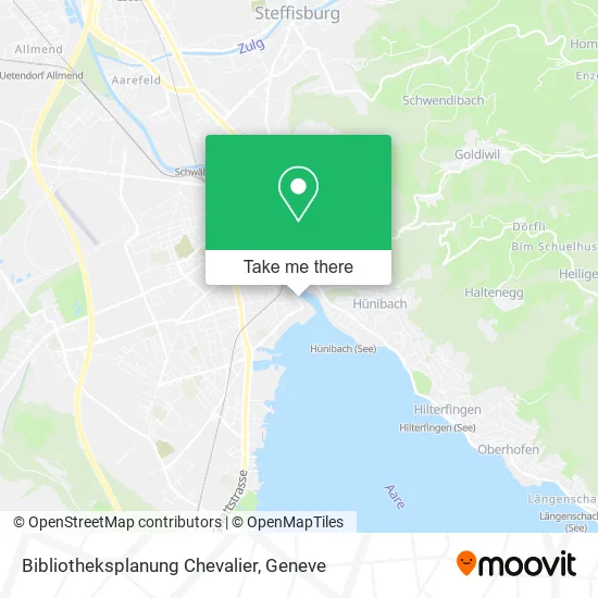 Bibliotheksplanung Chevalier map