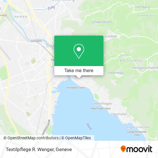 Textilpflege R. Wenger map