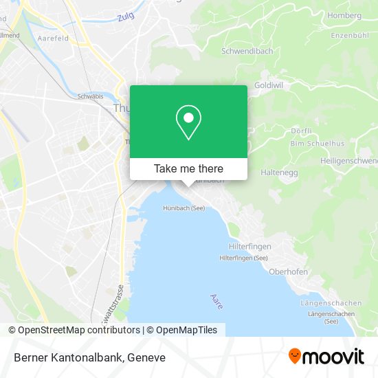 Berner Kantonalbank map