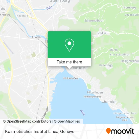 Kosmetisches Institut Linea map