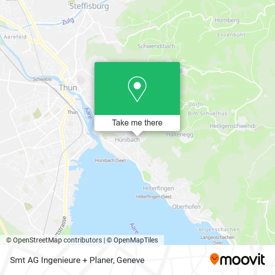 Smt AG Ingenieure + Planer map