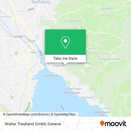 Walter Treuhand Gmbh map