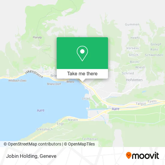 Jobin Holding map