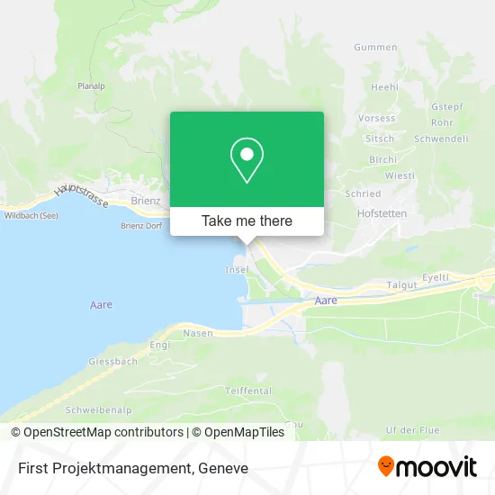 First Projektmanagement map