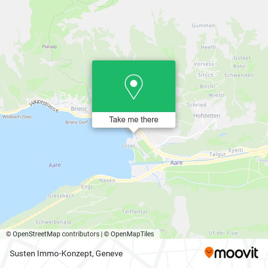 Susten Immo-Konzept map