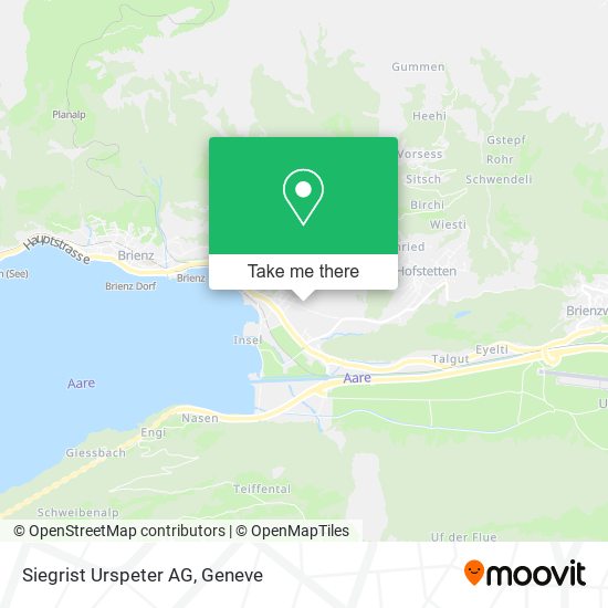 Siegrist Urspeter AG map