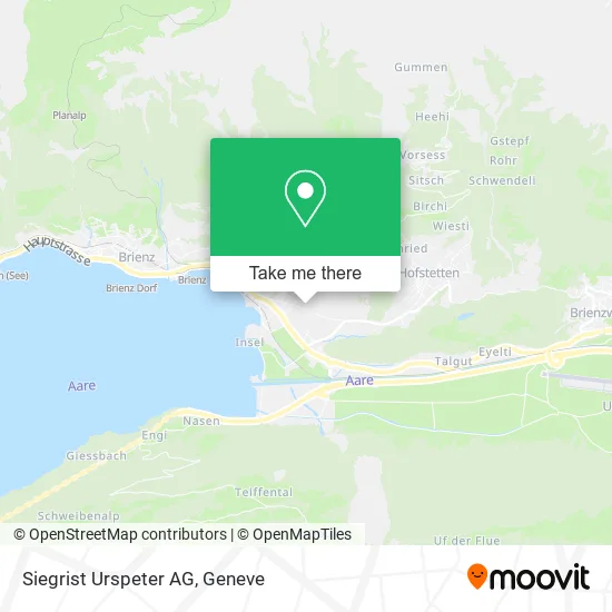 Siegrist Urspeter AG map