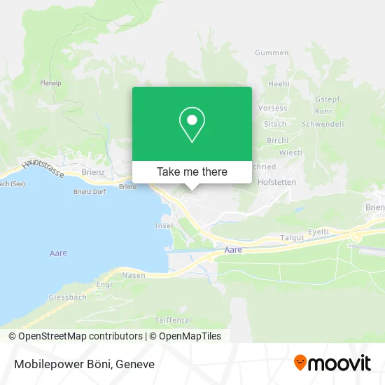 Mobilepower Böni map