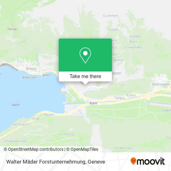 Walter Mäder Forstunternehmung map
