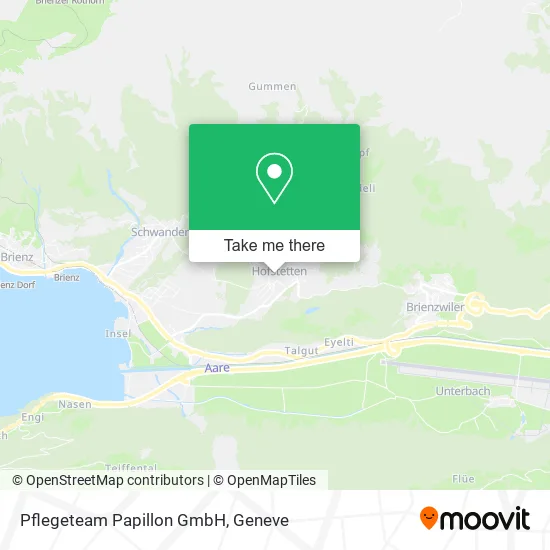 Pflegeteam Papillon GmbH map